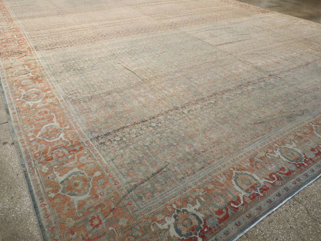 Antique Persian Senneh Malayer Oversize Carpet, No.24173 - Galerie Shabab