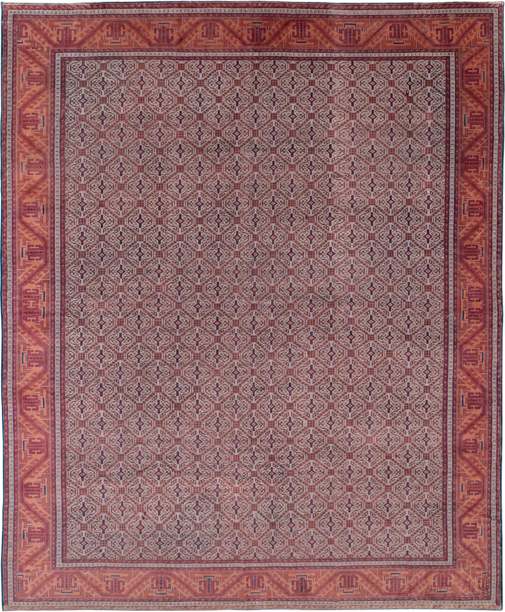 Antique Indian Lahore Oversize Carpet, No.24177 - Galerie Shabab