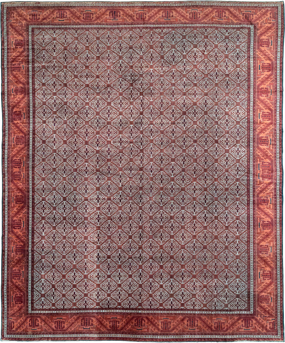 Antique Indian Lahore Oversize Carpet, No.24177 - Galerie Shabab