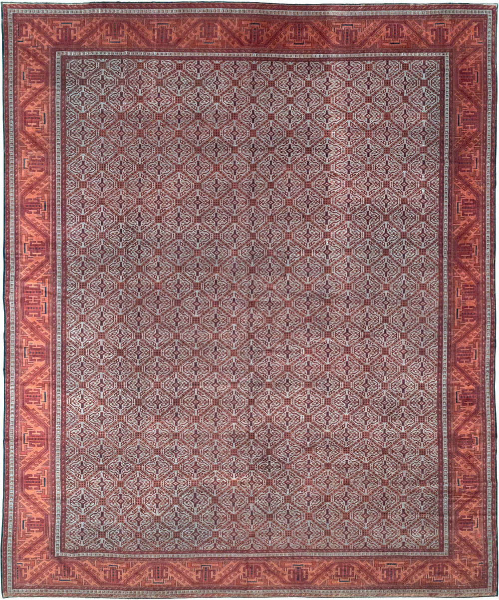 Antique Indian Lahore Oversize Carpet, No.24177 - Galerie Shabab