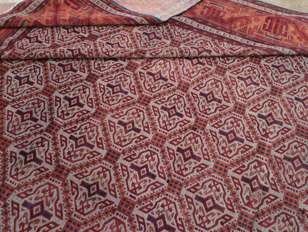 Antique Indian Lahore Oversize Carpet, No.24177 - Galerie Shabab