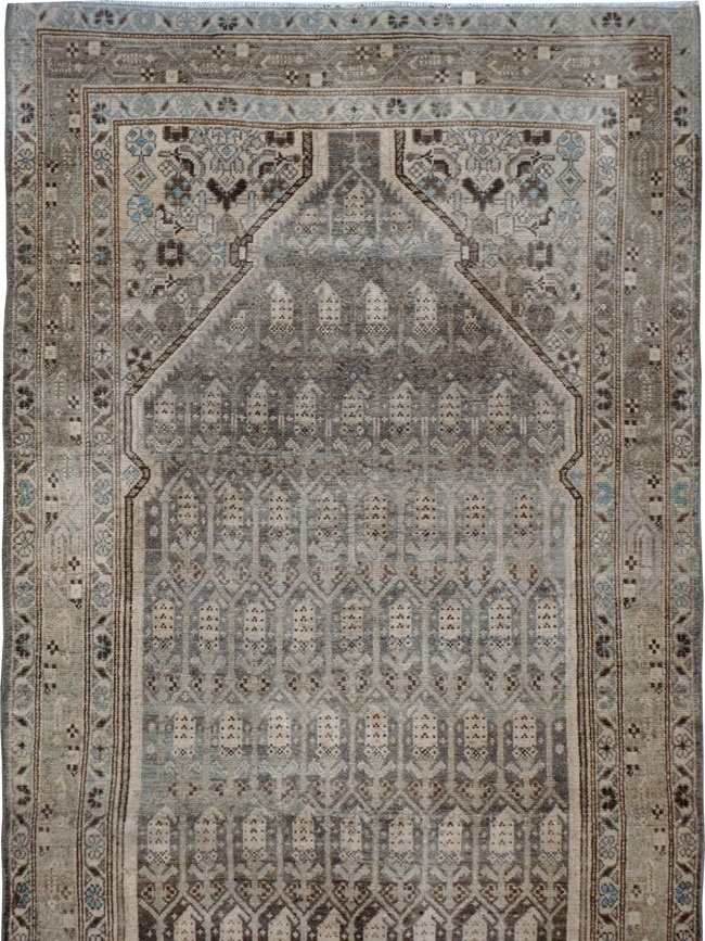 Vintage Persian Malayer Runner, No.24186 - Galerie Shabab