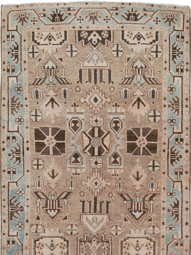 Vintage Persian Malayer Runner, No.24188 - Galerie Shabab