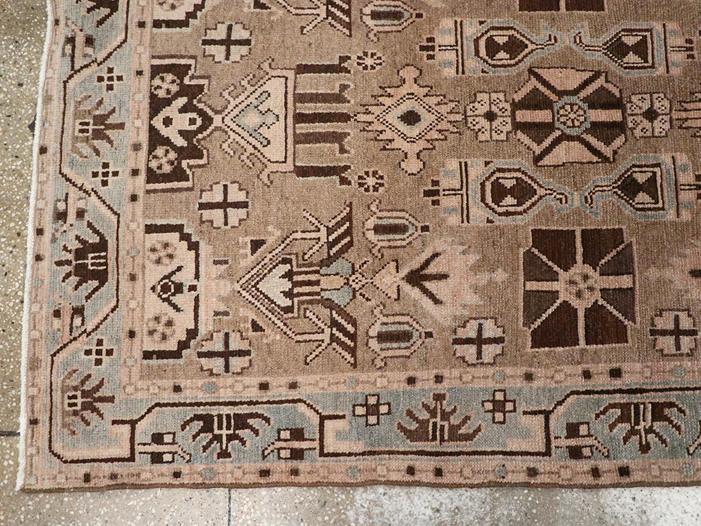 Vintage Persian Malayer Runner, No.24188 - Galerie Shabab