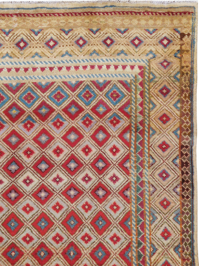 Vintage Persian Kashan Rug, No.24191 - Galerie Shabab