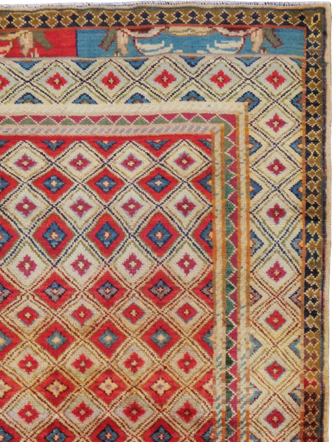 Vintage Persian Kashan Rug, No.24191 - Galerie Shabab