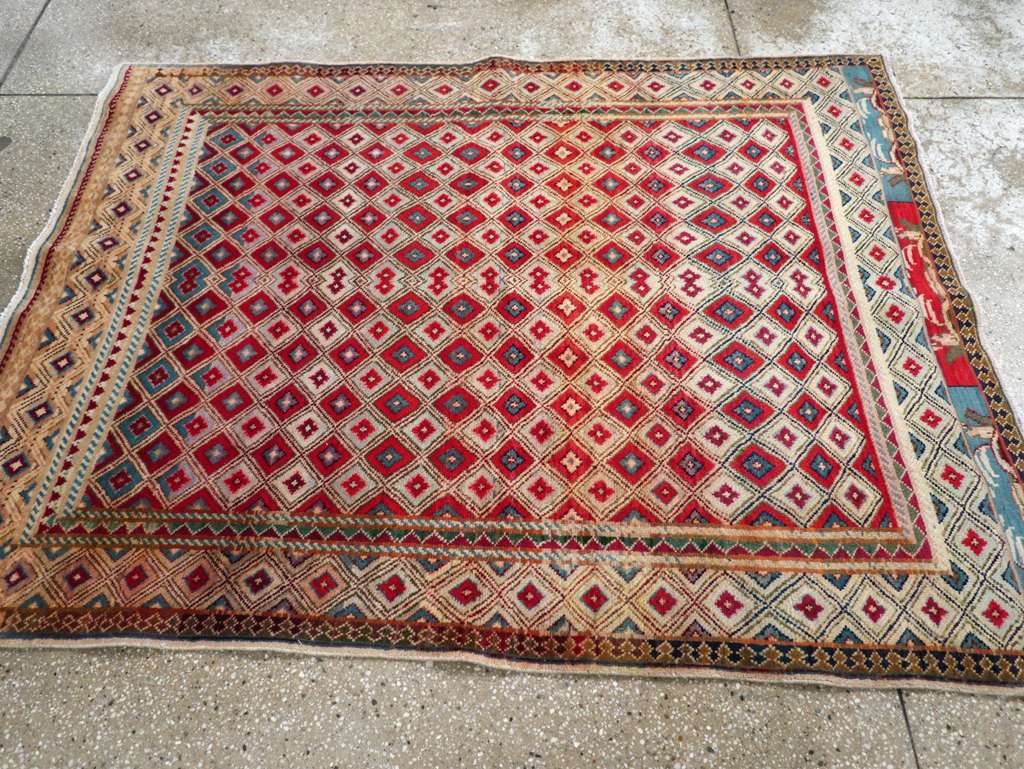 Vintage Persian Kashan Rug, No.24191 - Galerie Shabab