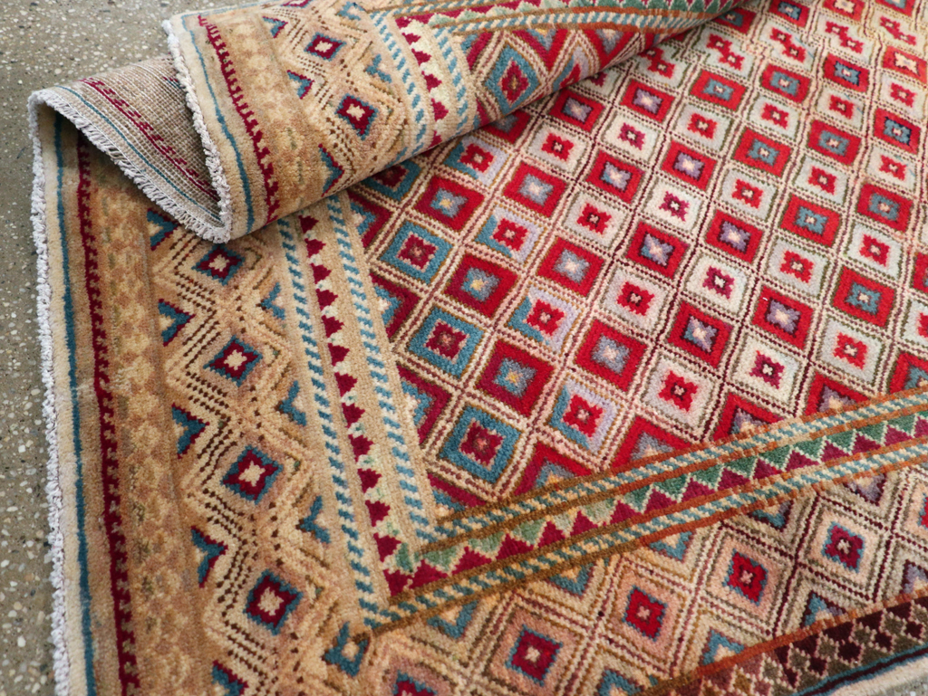 Vintage Persian Kashan Rug, No.24191 - Galerie Shabab