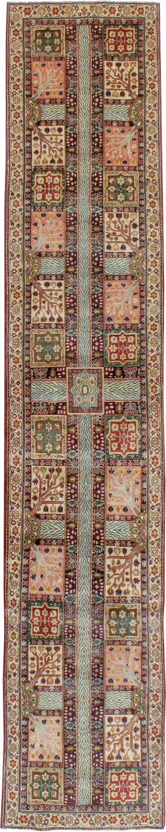 Vintage Persian Tabriz Runner, No.24194 - Galerie Shabab