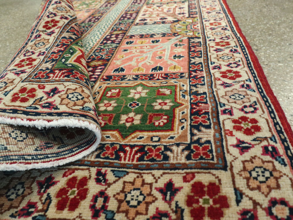 Vintage Persian Tabriz Runner, No.24194 - Galerie Shabab