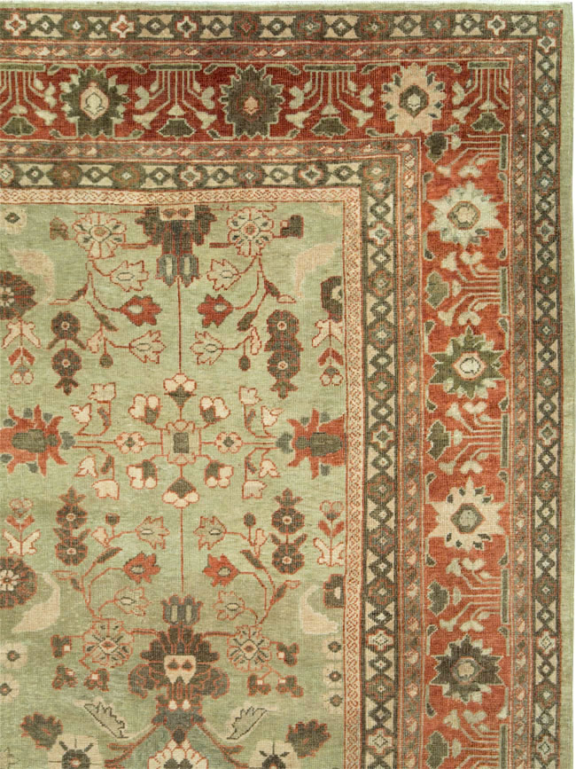 Antique Persian Mahal Oversize Carpet, No.24196 - Galerie Shabab