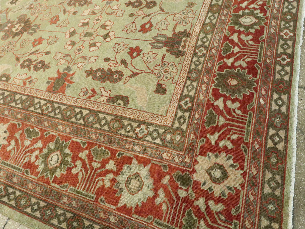 Antique Persian Mahal Oversize Carpet, No.24196 - Galerie Shabab