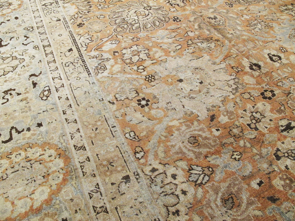 Antique Persian Tabriz Carpet, No.24197 - Galerie Shabab