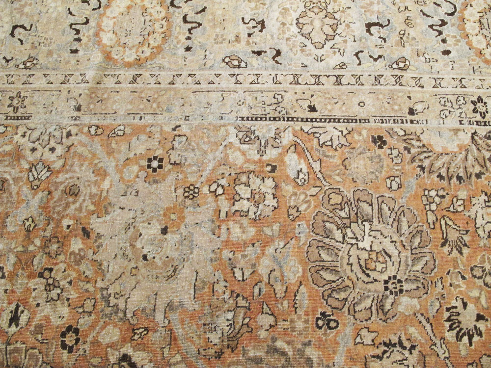 Antique Persian Tabriz Carpet, No.24197 - Galerie Shabab