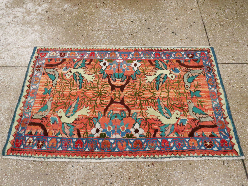 Vintage Persian Tabriz Pictorial Rug (Pair: 1 of 2), No.24198 - Galerie Shabab