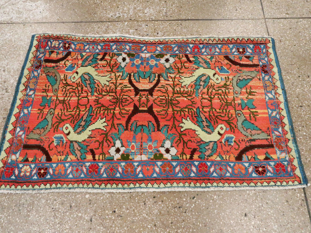 Vintage Persian Tabriz Pictorial Rug (Pair: 2 of 2), No.24199 - Galerie Shabab