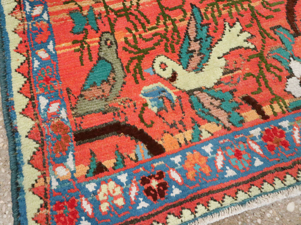 Vintage Persian Tabriz Pictorial Rug (Pair: 2 of 2), No.24199 - Galerie Shabab
