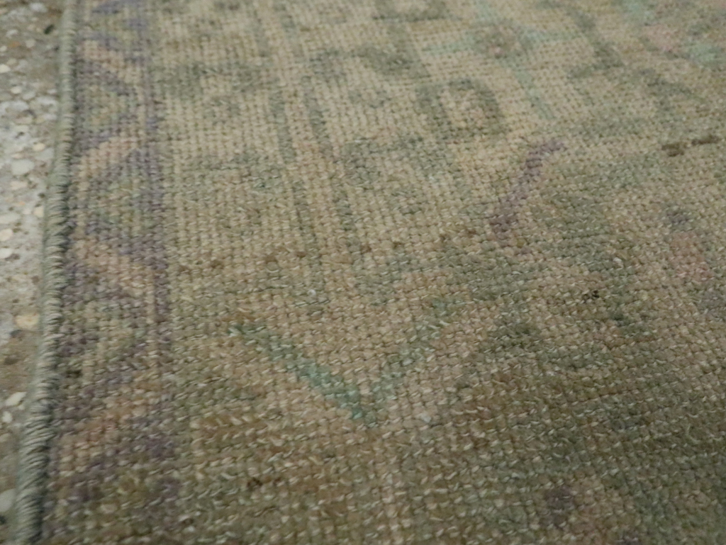 Vintage Persian Malayer Square Rug, No.24201 - Galerie Shabab