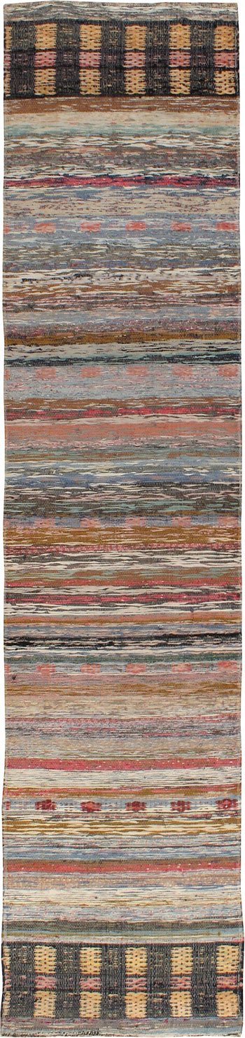 Vintage Rag Rug, No.24206 - Galerie Shabab