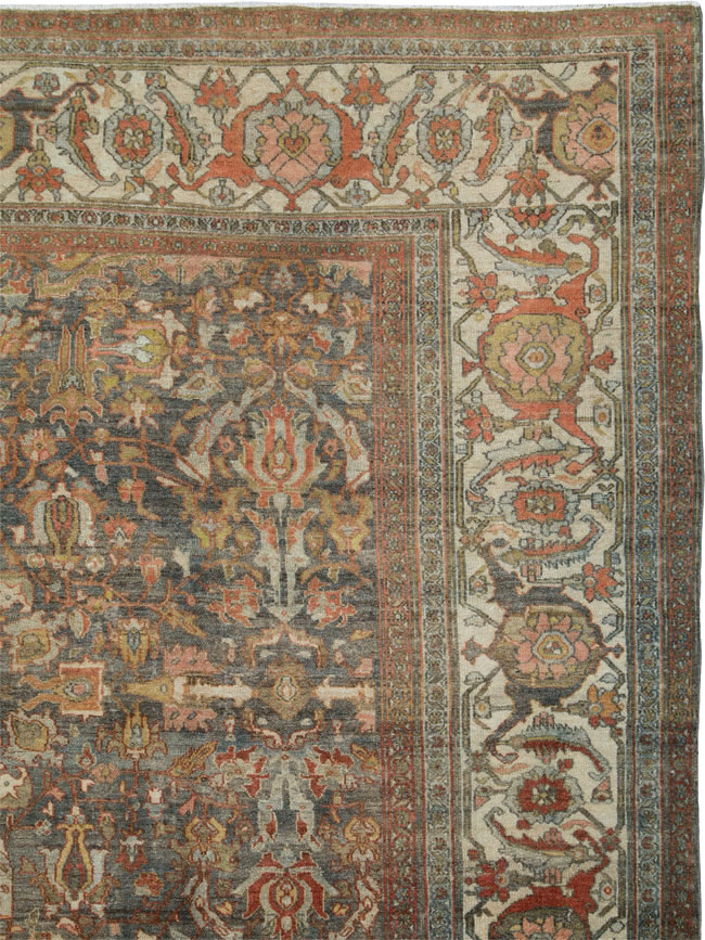 Antique Bibikabad Carpet, No.24207 - Galerie Shabab