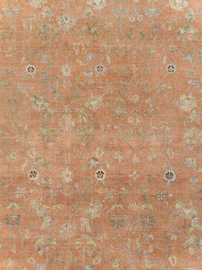 Vintage Persian Sarouk Carpet, No.24211 - Galerie Shabab
