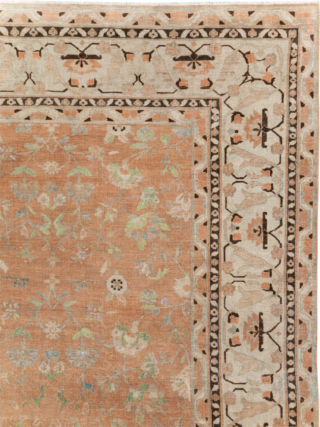 Vintage Persian Sarouk Carpet, No.24211 - Galerie Shabab