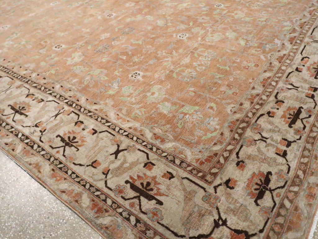 Vintage Persian Sarouk Carpet, No.24211 - Galerie Shabab