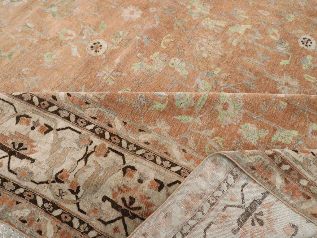 Vintage Persian Sarouk Carpet, No.24211 - Galerie Shabab