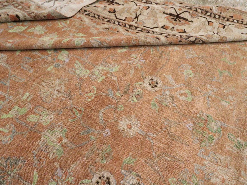 Vintage Persian Sarouk Carpet, No.24211 - Galerie Shabab