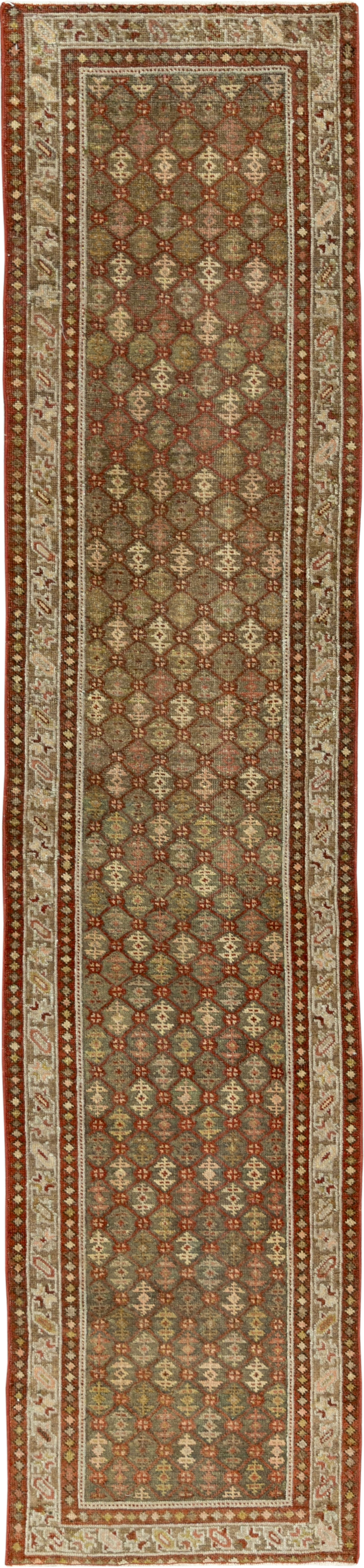Antique Persian Malayer Runner, No.24214 - Galerie Shabab