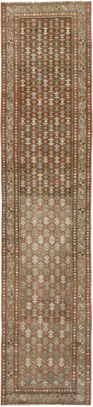 Vintage Persian Malayer Runner, No.24214 - Galerie Shabab