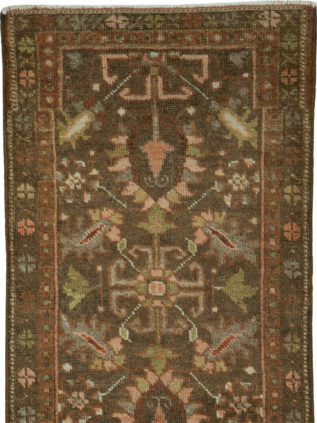 Vintage Persian Malayer Runner, No.24215 - Galerie Shabab