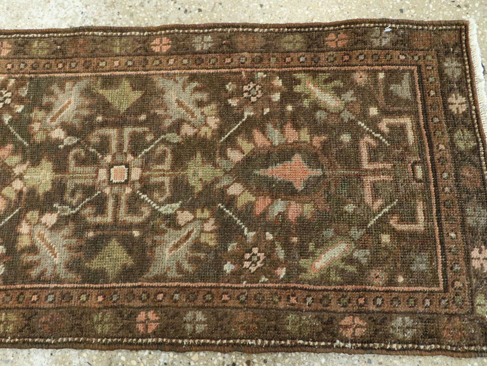Vintage Persian Malayer Runner, No.24215 - Galerie Shabab
