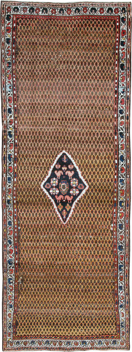 Vintage Persian Hamadan Carpet, No.24217 - Galerie Shabab