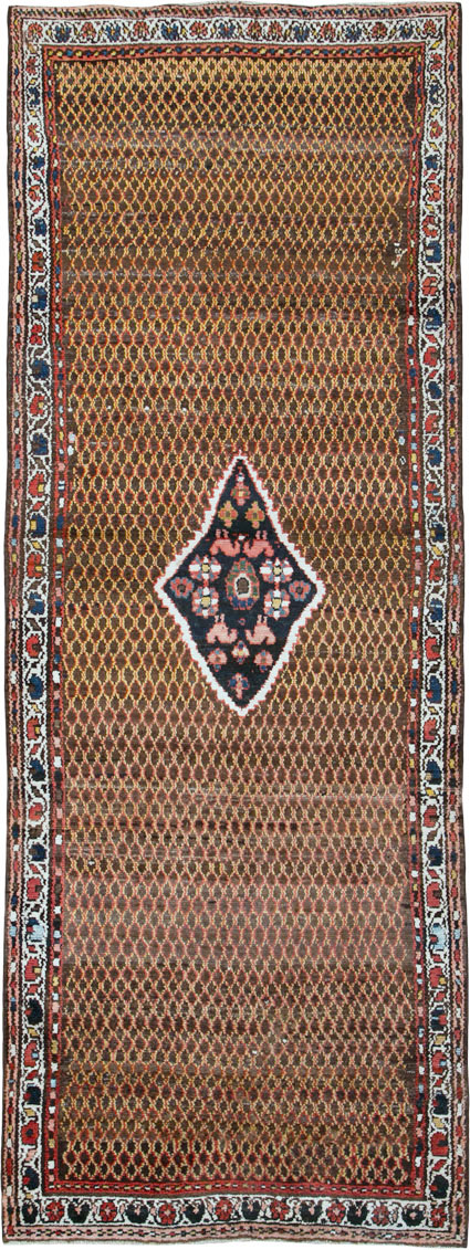 Vintage Persian Hamadan Carpet, No.24217 - Galerie Shabab