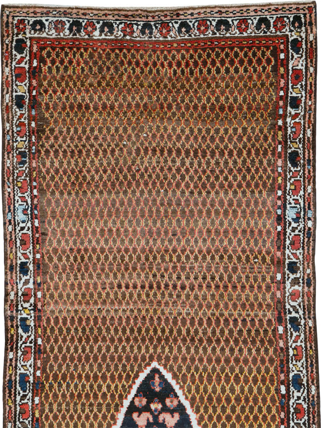 Vintage Persian Hamadan Carpet, No.24217 - Galerie Shabab