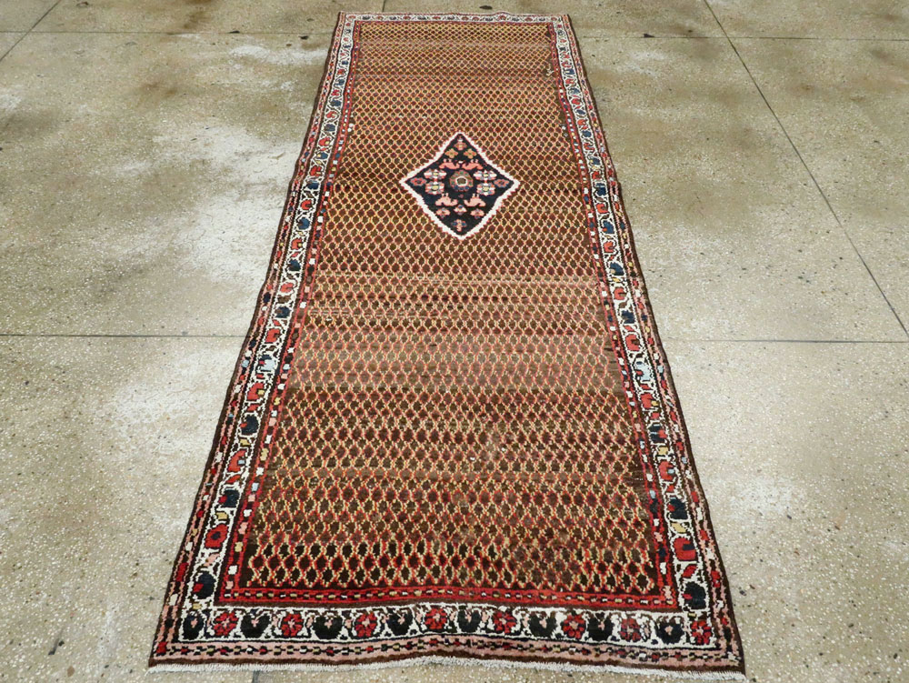 Vintage Persian Hamadan Carpet, No.24217 - Galerie Shabab