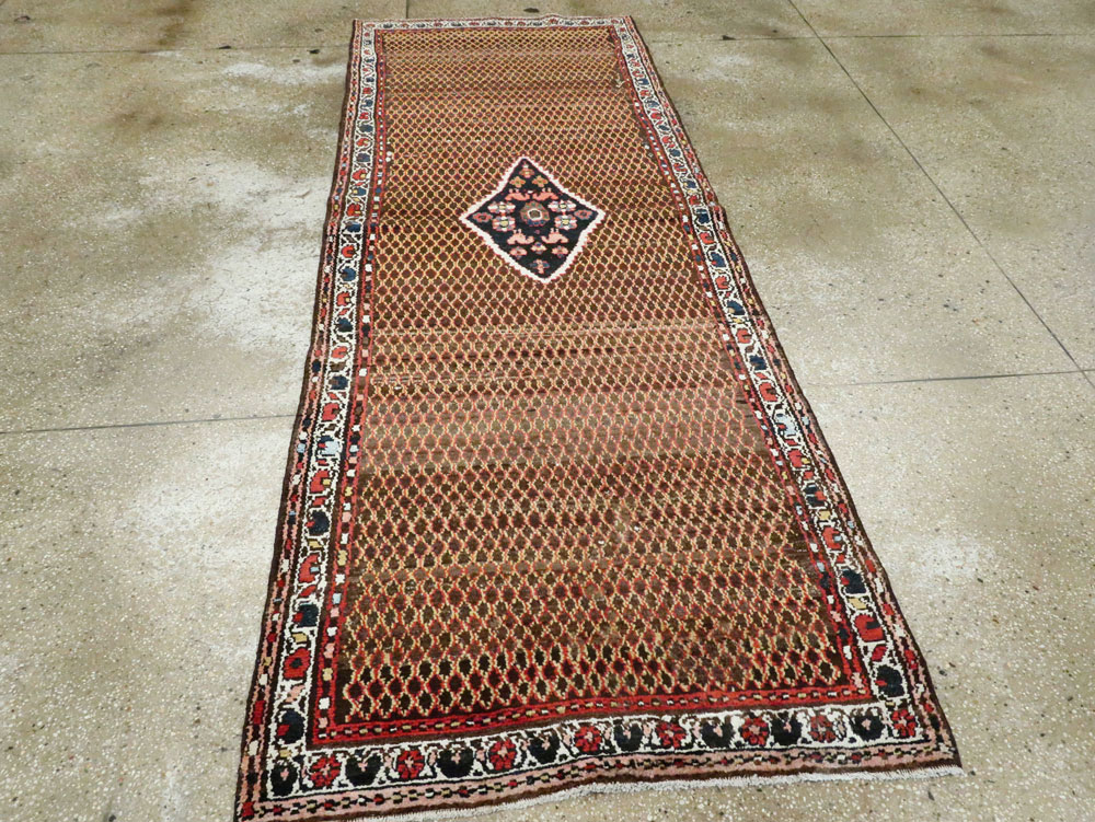 Vintage Persian Hamadan Carpet, No.24217 - Galerie Shabab