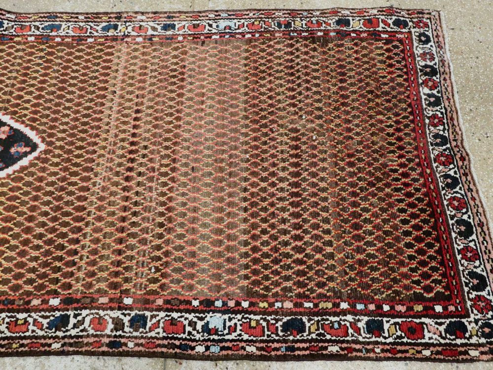 Vintage Persian Hamadan Carpet, No.24217 - Galerie Shabab