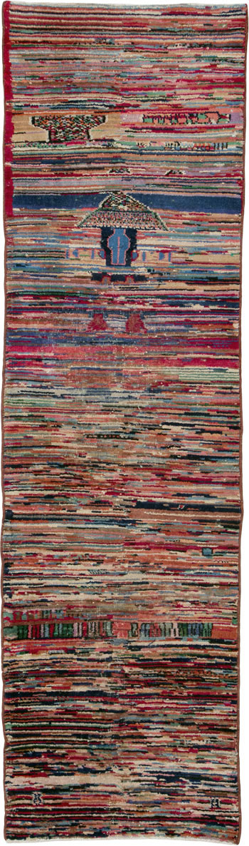 Vintage Turkish Anatolian Runner, No.24218 - Galerie Shabab