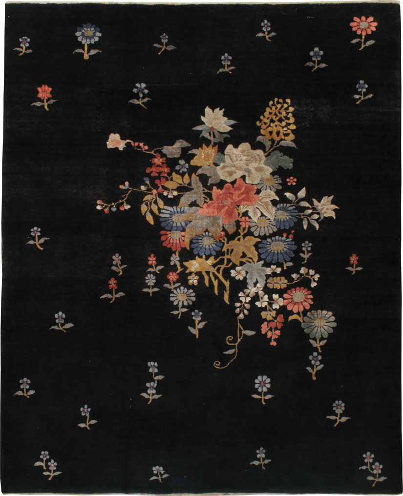 Vintage Art Deco Rug, No.24220 - Galerie Shabab