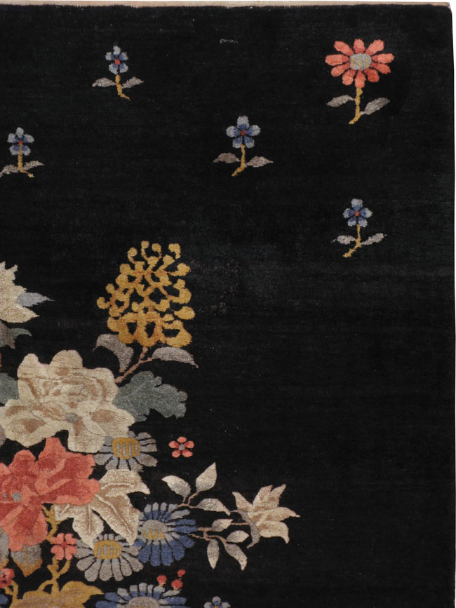 Vintage Art Deco Rug, No.24220 - Galerie Shabab