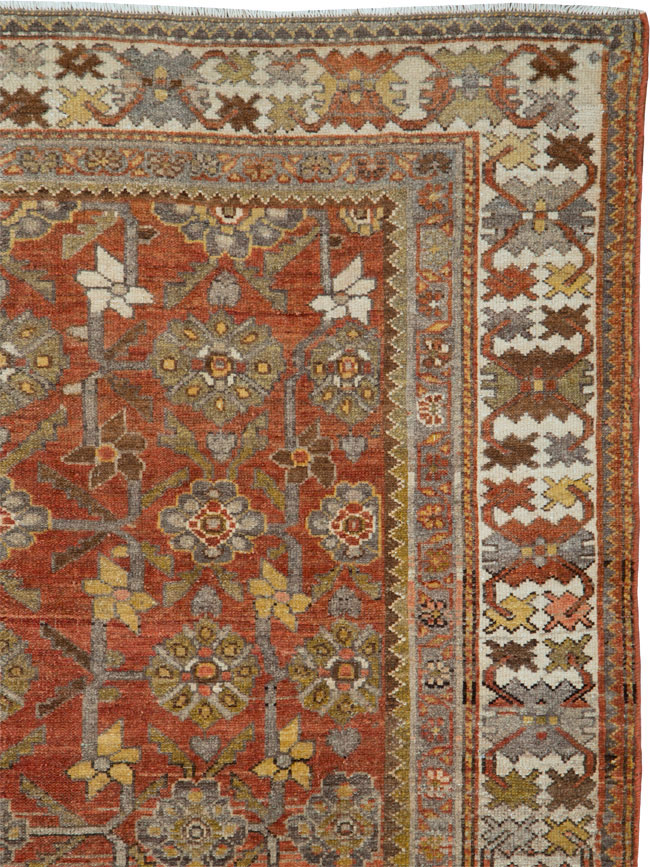 Antique Persian Bakhtiari Rug, No.24223 - Galerie Shabab