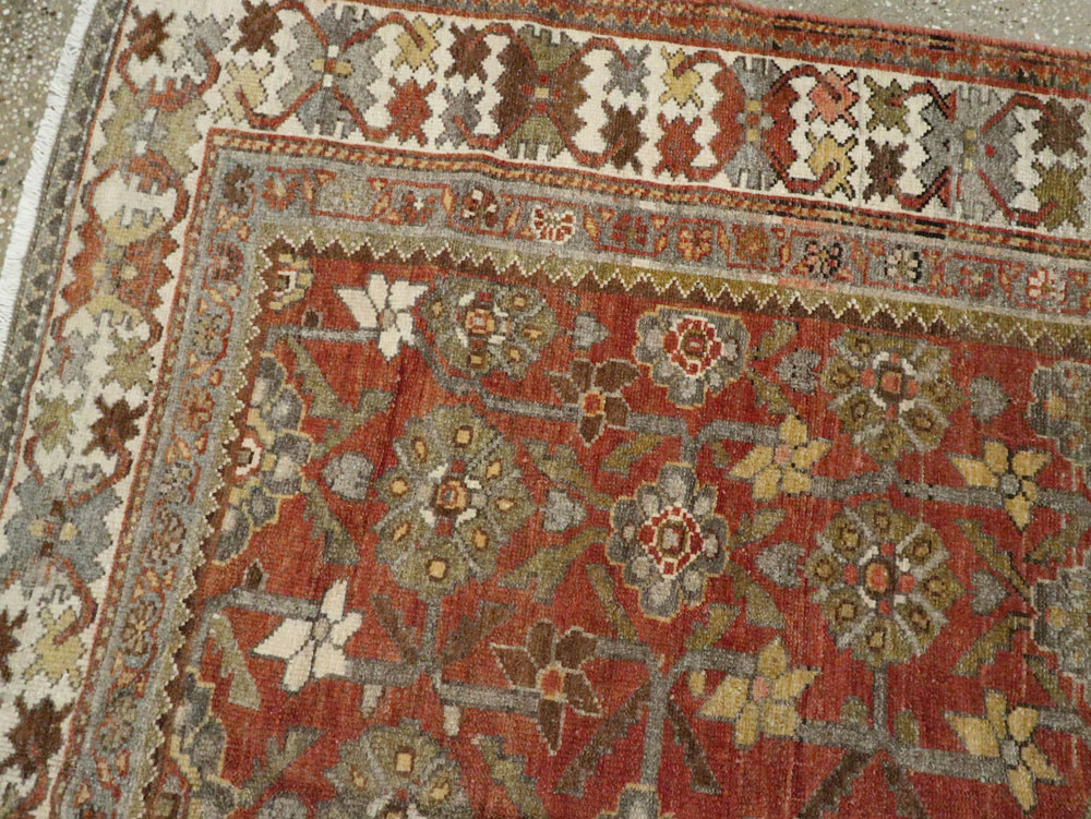 Antique Persian Bakhtiari Rug, No.24223 - Galerie Shabab