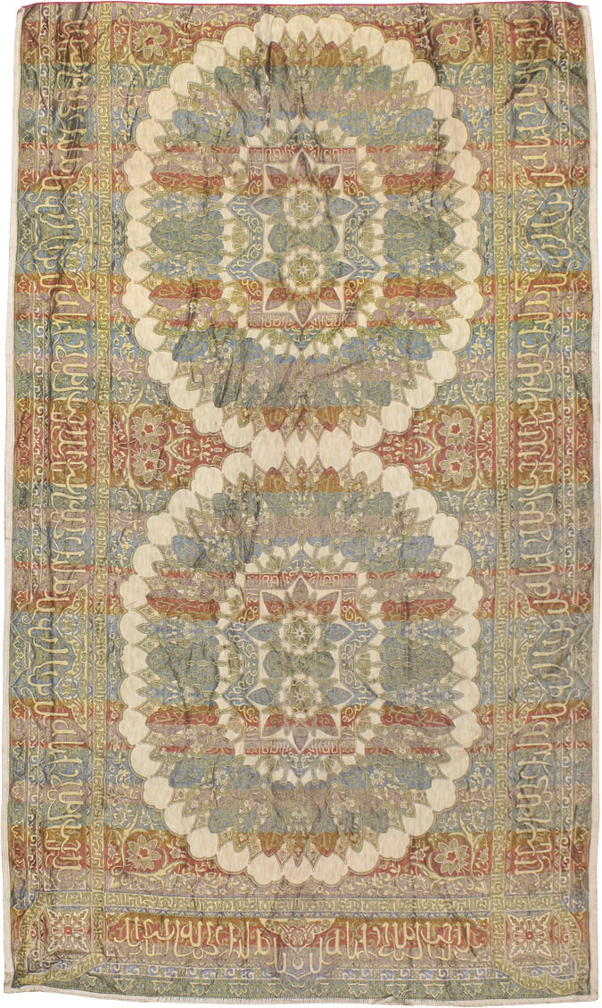 Vintage Indian Textile Kilim, No.24224 - Galerie Shabab