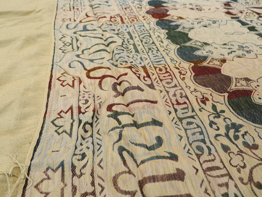 Vintage Indian Textile Kilim, No.24224 - Galerie Shabab