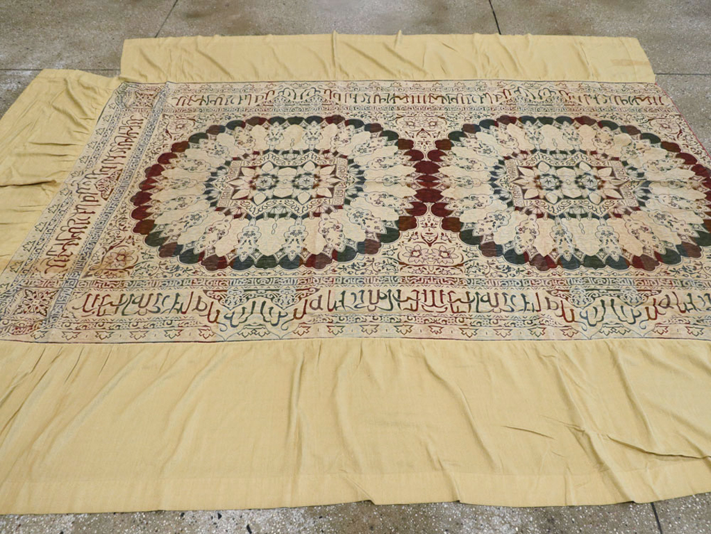 Vintage Indian Textile Kilim, No.24224 - Galerie Shabab