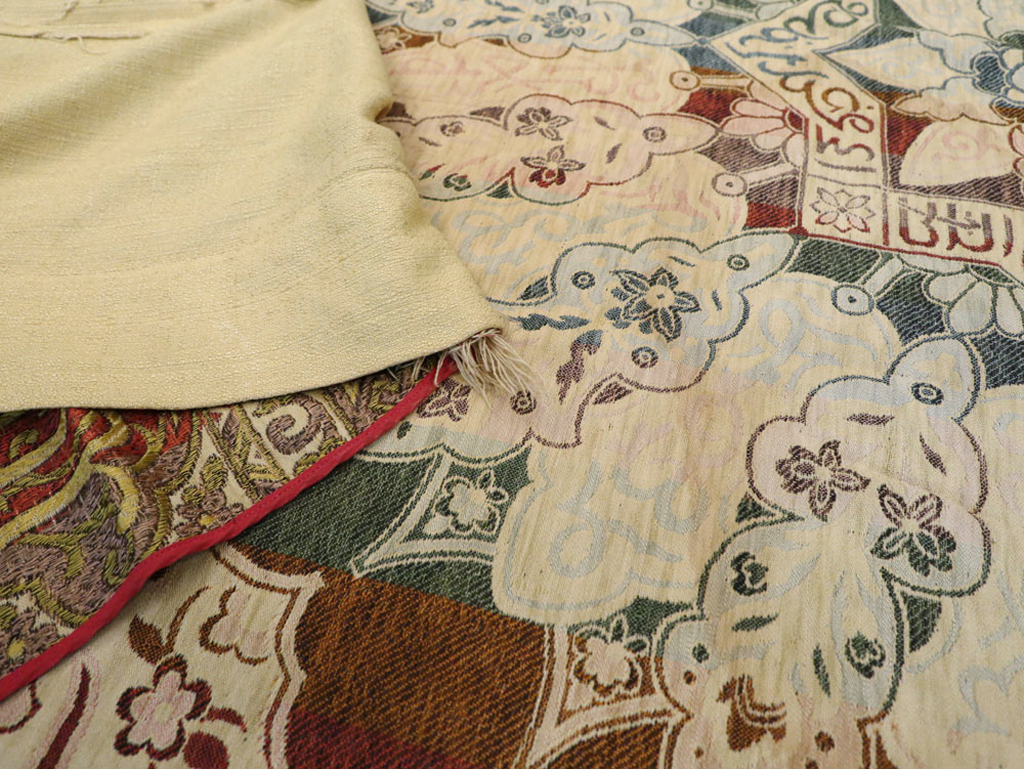 Vintage Indian Textile Kilim, No.24224 - Galerie Shabab