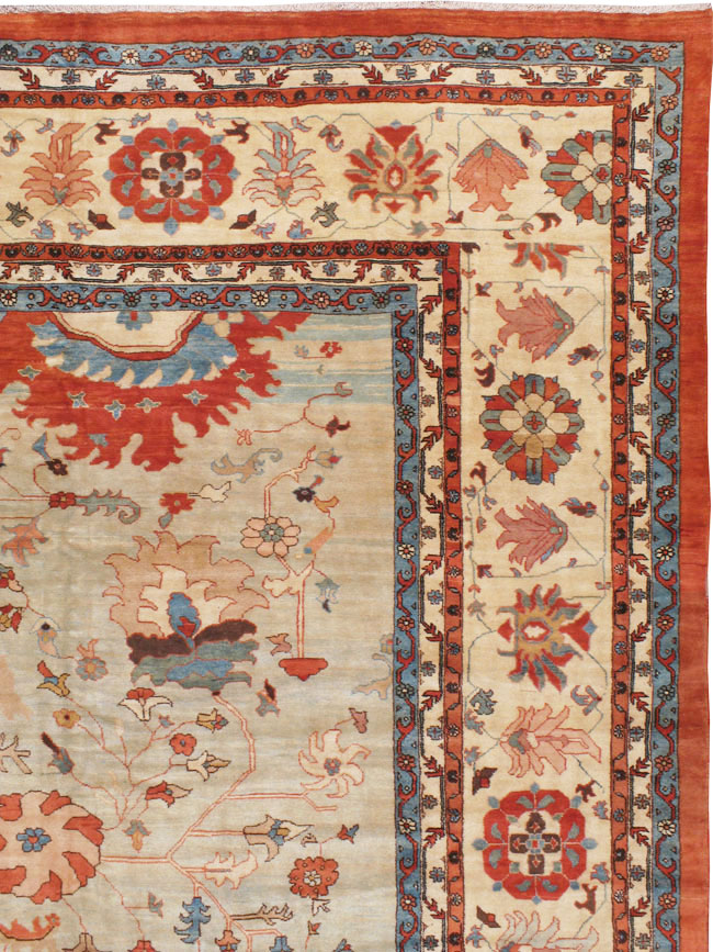 Modern Persian Sultanabad Oversize Carpet, No.24225 - Galerie Shabab