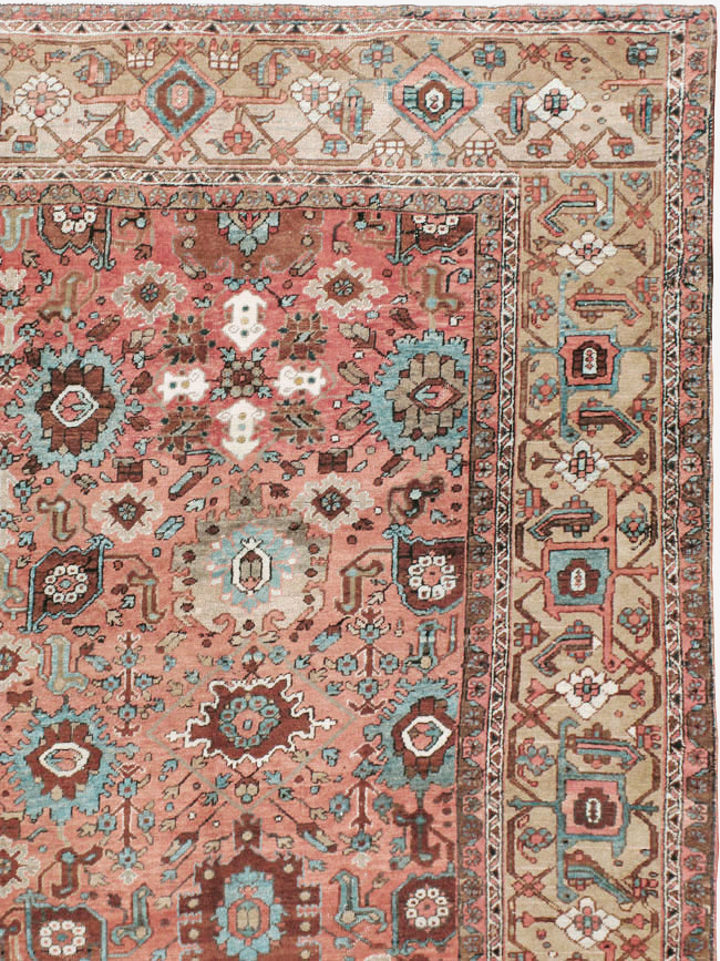 Antique Persian Heriz Carpet, No.24229 - Galerie Shabab